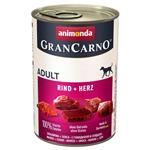 کنسرو غذای سگ آنیموندا مدل Beef Heart وزن 400 گرم