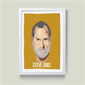 تابلو مدل استیو جابز Steve Jobs کد m2678-w