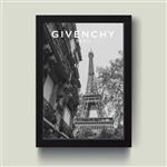 تابلو مدل Paris GIVENCHY کد m2665-b