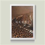 تابلو مدل Gucci Leopard کدm2650-w