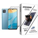 JF Diamond Glass MIX002 Screen Protector For Oppo A15 Pack Of 2