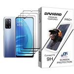 JF Diamond Glass MIX003 Screen Protector For Oppo A53s 5G Pack Of 3