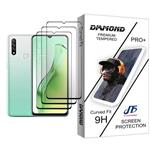 JF Diamond Glass MIX003 Screen Protector For Oppo A31 Pack Of 3