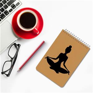 دفترچه یادداشت 100 برگ مستر راد طرح مدیتیشن کد meditation 1706