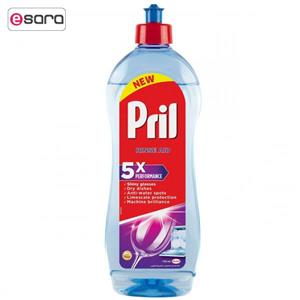 مایع جلادهنده ماشین ظرفشویی پریل مدل 5X Performance حجم 750 میلی لیتر Pril 5X Performance Dishwasher Bleach 750ml