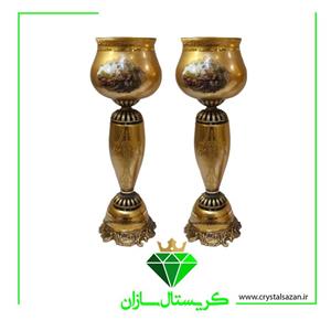 شمعدان کریستال کد SH1005 کریستال سازان