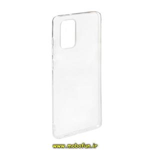 قاب گوشی Galaxy S10 Lite سامسونگ طرح ژله ای شفاف بی رنگ کد 33