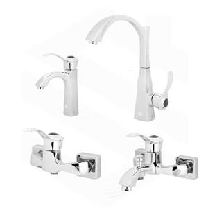 ست شیرآلات ایران گروه مدل ویسنتین کروم