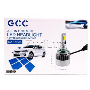 D1S-Car-Lamp-Pack-Of-2 هدلایت خودرو مدل D1S نور پایین برند میلانو لامپ خودرو مدل D1S بسته 2 عددی