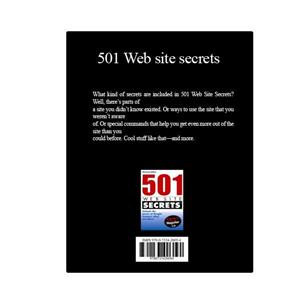 کتاب 501 Web site secrets اثر Michael Miller انتشارات نبض دانش