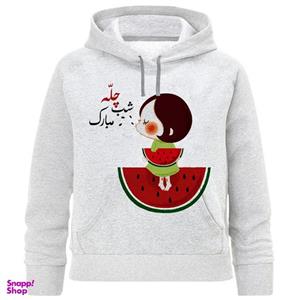 هودی دخترانه مدل شب چله هندوانه AS268