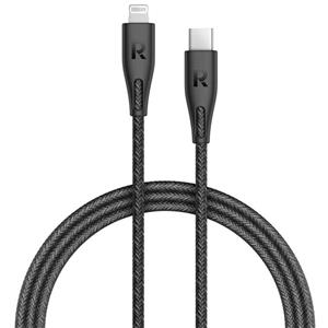 کابل تبدیل USB-C به لایتنینگ راوپاور مدل RP-CB1018 طول 2 متر