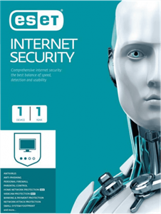 آنتی ویروس یکساله  ESET INTERNET Security 2021 EDITION  چهار کاربره