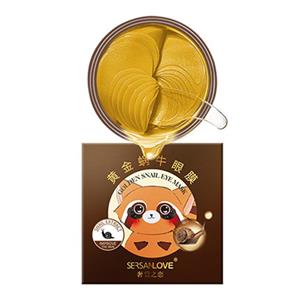 ماسک دور چشم سرسان لاو مدل snail وزن 90 گرم بسته 60 عددی