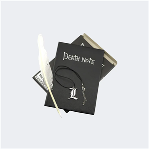 دفترچه یادداشت One line one color طرح Death Note کد L-658