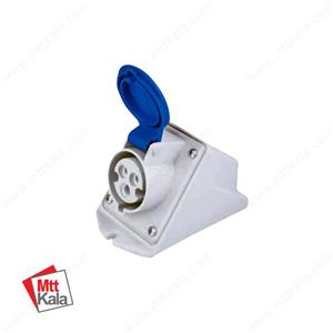 پریز دیواری تک فاز 3/16 پارسا کد 400