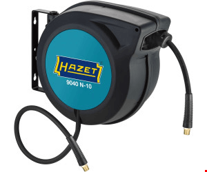 قرقره شیلنگ جمع کن هوای فشرده اتوماتیک و شیلنگ 15 متری هزت Hazet 9040N-10