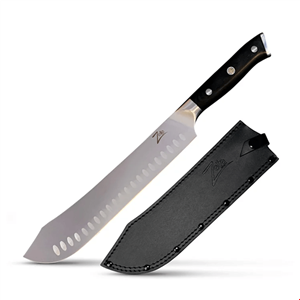 چاقو آشپزخانه 38.9 سانتیمتری کلارشتاین آلمان Klarstein Alpha-Royal German 10 Fleischmesser Messer Schwarz