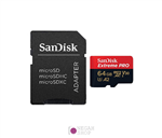 کارت حافظه Micro SD سندیسک (SanDisk Extreme Pro) ظرفیت 64GB سرعت 200MB/s