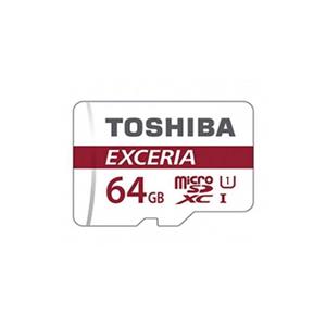 کارت حافظه microSDXC توشیبا مدل EXCERIA M302-EA کلاس 10 استاندارد UHS-I U1 سرعت 90MBps ظرفیت 64 گیگابایت به همراه آداپتور SD