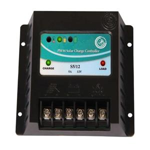 شارژ کنترلر خورشیدی ساباد مدل PWM S5/12