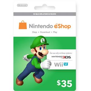 Nintendo eShop 35 $ Gift Card دیجیتالی 35$ 