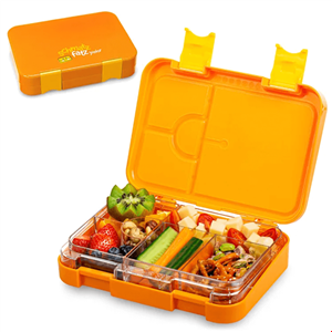 ظرف غذا و اسنک کودک کلارشتاین المان Klarstein schmatzfatz junior Lunchbox Orange 