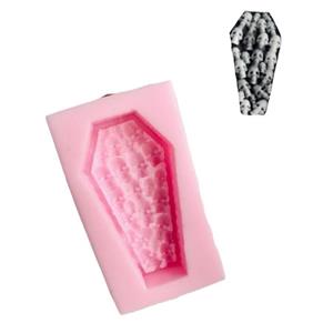 قالب شمع مدل تابوت اسکلت -