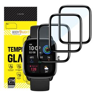 محافظ صفحه نمایش بادیگارد مدل PMMA مناسب برای ساعت هوشمند امیزفیت GTS 4 Mini بسته 3 عددی BodyGuard Screen Protector For Amazfit Pack Of 