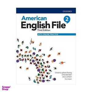 کتاب american english file 2 3rd edition اثر christina latham انتشارات جنگل