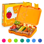 ظرف غذا و اسنک کودک کلارشتاین آلمان Klarstein junior Lunchbox Orange Forest