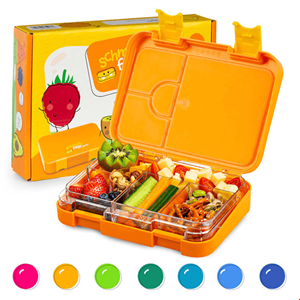 ظرف غذا و اسنک کودک کلارشتاین آلمان Klarstein junior Lunchbox Orange Forest 