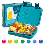 ظرف غذا و اسنک کودک کلارشتاین آلمان Klarstein junior Lunchbox Petrol Sea