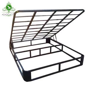 کفی تخت خواب دو نفره جکدار تمام کلاف عرض 160