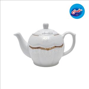 قوری چینی توس آفتاب مدل گلدار سایز ۶