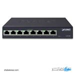 سوییچ شبکه پلنت Planet GSD-805 دسکتاپ 8 پورت 10/100/1000Mbps بدنه فلزی 