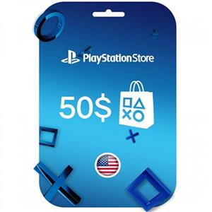 PSN 50$ Gift Card US دیجیتالی PSN Card 50$