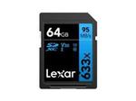 کارت حافظه لکسار مدل Lexar 633X SDXC UHS-I Card 64GB 95MB/s