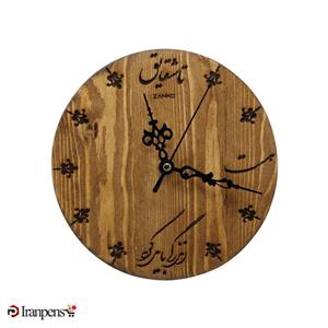 ساعت رومیزی چوبی Za208