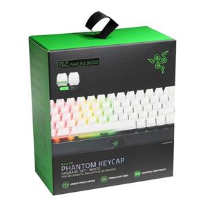 قیمت و خرید کیبورد razer phantom keycaps white