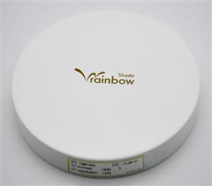 بلوک زیرکونیا rainbow Shade نوع Genoss Disk Ø98x16mm A0.5 
