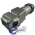 موتور گیربکس 90 وات 1/8 اسب 180 دور بر دقیقه 24 ولت دیسی نود درجه برند تایلی مدل Taili-5dc90-24gu-cf;5gu0rh 