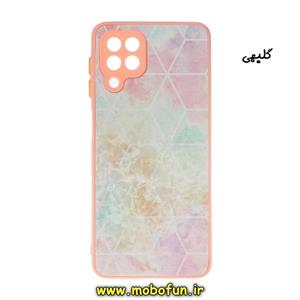 قاب گوشی Galaxy A22 4G - Galaxy M32 4G سامسونگ طرح مخملی رنگی دور سیلیکونی محافظ لنز دار گلبهی کد 356