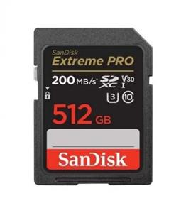 کارت حافظه SDXC سن دیسک مدل Extreme Pro V30 کلاس 10 استاندارد UHS-I U3 سرعت 200mbps ظرفیت 512 گیگابایت