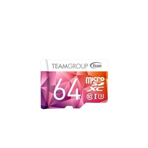کارت حافظه microSDXC تیم گروپ مدل 7COLOR کلاس 10 استاندارد UHS-I U3 سرعت 90MBps ظرفیت 64 گیگابایت