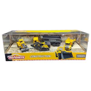 ماشین بازی ماژورت مدل VOLVO CONSTRUCTION GIFT PACK بسته 4 عددی