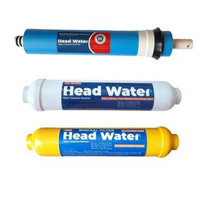 فیلتر دستگاه تصفیه آب هد واتر مدل  01 مجموعه 3 عددی