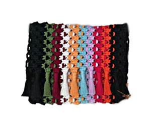 کیف رو دوشی دست دوز زنانه مدل مکرومه