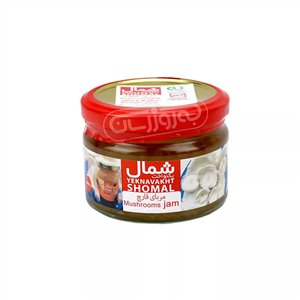 مربا قارچ صدفی یکنواخت شمال 300 گرمی