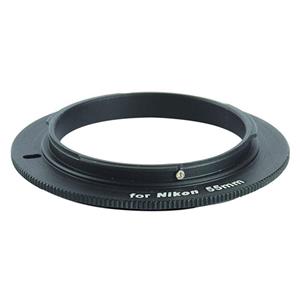 55mm Reverse Macro Lens Adapter Ring for Nikon F lens
